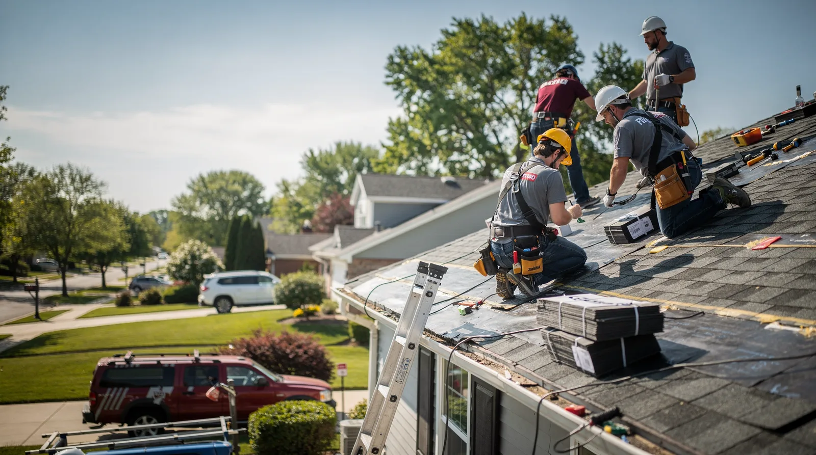 Roof Repair in Hanover, ME around you